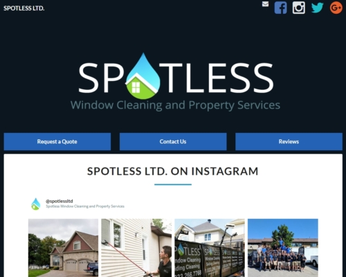 Spotless LTD Website